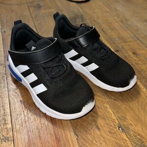 Slightly worn toddler Adidas size 9